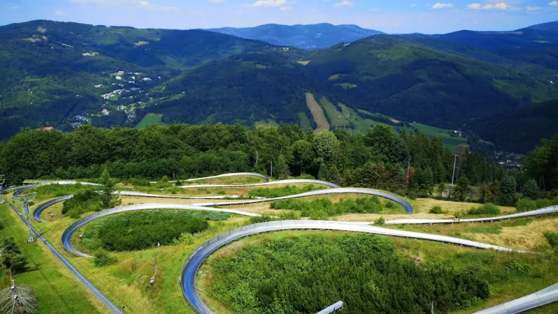 Letni tor saneczkowy Czantoria